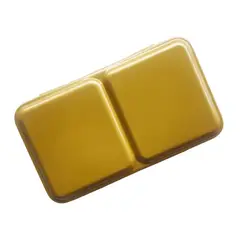 GENERICO - Estuche vacío para acuarelas sin soporte de metal - pequeño - Dorado