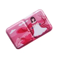 GENERICO - Estuche vacío para acuarelas sin soporte de metal - pequeño - Cancer