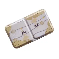 GENERICO - Estuche vacío para acuarelas sin soporte de metal - pequeño - Geminis