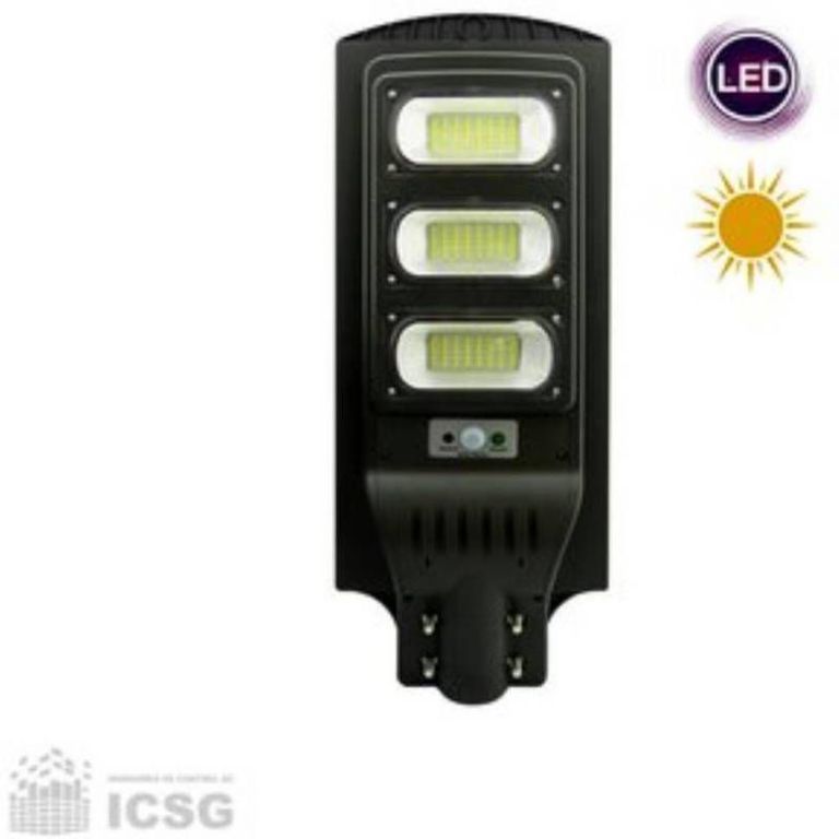 PANEL LUZ SOLAR LED 3 FOCOS EN 1