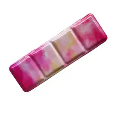 GENERICO - Estuche vacío para acuarelas sin soporte de metal - Mediano - fucsia rosado