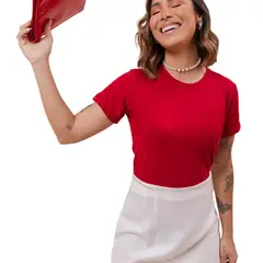 GENERICO - Polo Básico de Mujer en Algodón Pima