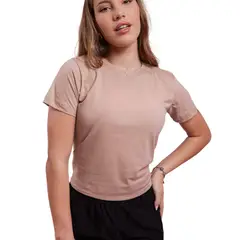 GENERICO - Polo Básico de Mujer en Algodón Pima