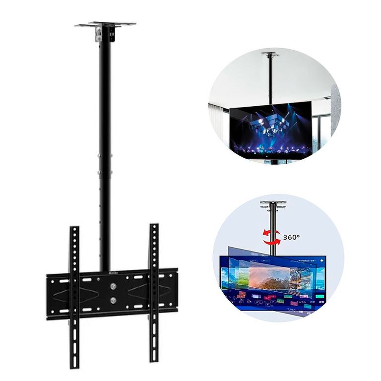 Rack De Techo para tv Colgante o Pared de 26 a 60" pulgadas Negro