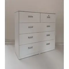 GENERICO - COMODA DE 90CM COLOR BLANCO