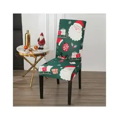 GENERICO - Forro Funda De Silla Navidad Set x 4 unid