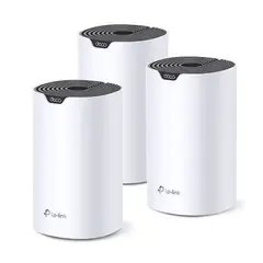 TP LINK - Sistema Mesh Wi-fi inteligente doble banda AC1900 Deco S7 3-Pack