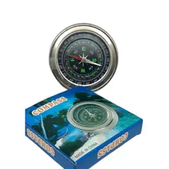 GENERICO - Brújula Compass Acero Inoxidable Militar Camping