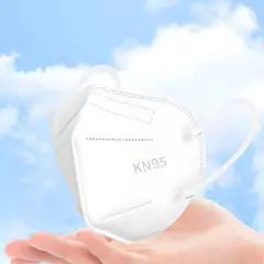 GENERICO - Mascarilla KN95 Certificadas Blanca Pack x 10 Unidades