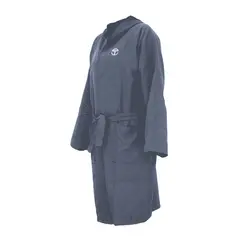 TOWELTEC - BATA DE MICROFIBRA ACERO SMALL ADULTO