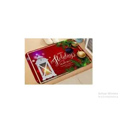 GENERICO - Tapetes Navideños Antideslizantes 60cm x 40cm