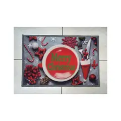 GENERICO - Tapetes Navideños Antideslizantes 60cm x 40cm