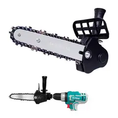 GENERICO - Adaptador Moto Sierra Para Taladro Portátil o Eléctrico 6 pulgadas