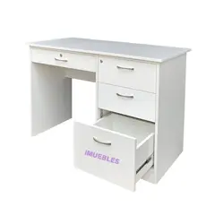 TEMEL - Escritorio Oficina Escritorio Ejecutivo Con Llave Melamina 18MM
