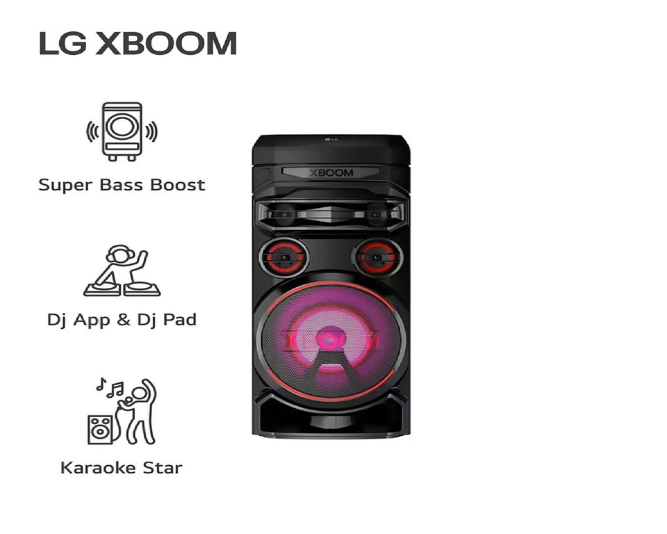 Torre de sonido XBOOM RNC7 Multi-Bluetooth Karaoke Star - Negro