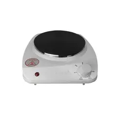 FINEZZA - Cocina Eléctrica FZ-202D3B 1 Hornilla Acero Inoxidable