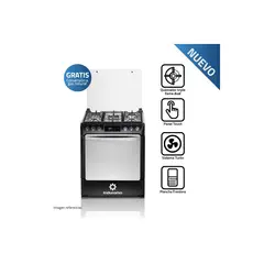 INDURAMA - COCINA NIZA 5 HORNILLAS NEGRO