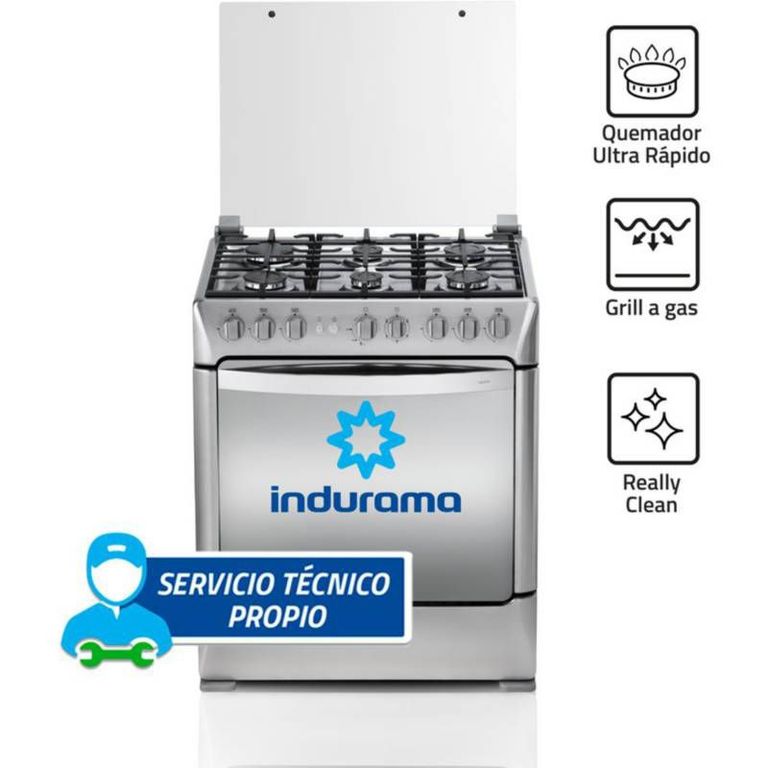 Cocina Galicia Zafiro Croma 6 quemadores