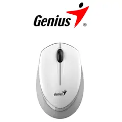 GENIUS - MOUSE NX-7009 WIRELESS BLUEEYE ERGONOMICO WHITE GREY