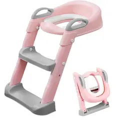 OEM - Asiento de Entrenamiento Ajustable para Inodoro Rosado
