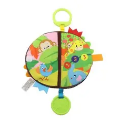 GENERICO - Libro de textura para bebe sobre animalitos