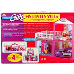GENERICO - Casa de muñeca My Lovely Villa - 4 Ambientes Forever Girl