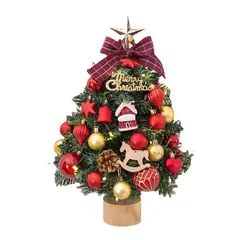 VATYERTY - Árbol de Navidad mini árbol decoración navideña