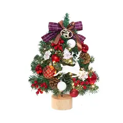 VATYERTY - Mini juego de árbol de Navidad brillante 45cm