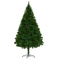 VATYERTY - Mini árbol de Navidad de PVC 60cm