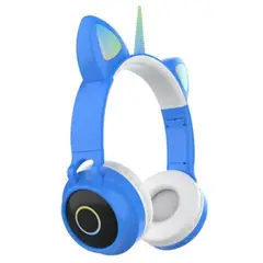 SEISA - Audífono oreja de gato azul ZW-059 Élegans