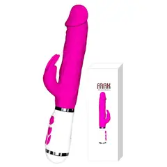 GENERICO - VIBRADOR RABBIT FAAK CON 10 VELOCIDADES