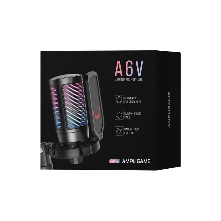Micrófono Ampligame A6V Blue