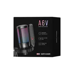 FIFINE - Micrófono Ampligame A6V Blue