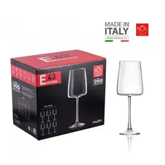 RCR - Set de Copas E43 6 piezas de 430ml marca Italiana
