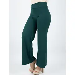 GENERICO - PANTALÓN PALAZO DE DAMA SCUBA LICRADO