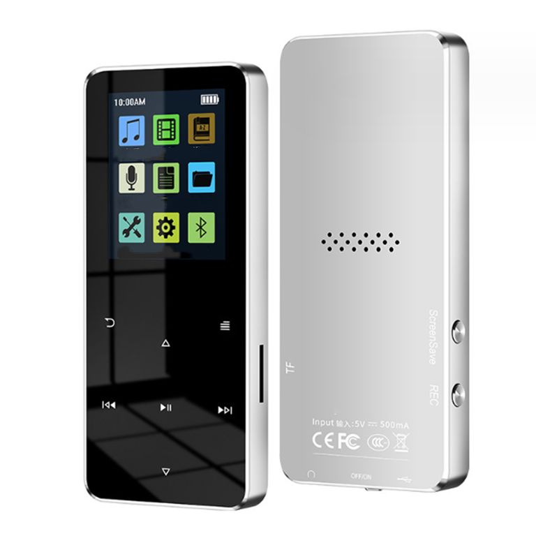Reproductor de música portátil mp3 - 64GB - plateado