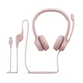 LOGITECH - Audifono CMicrofono H390 Usb Rosado
