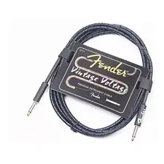 FENDER - Cable Plug Revestido Para Guitarra 3 Mts