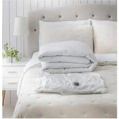 GENERICO - BOLSAS VACIO PARA ROPA ALMACENAMIENTO AHORRA ESPACIO 100x130