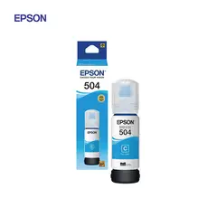 EPSON - Tinta T504 Color Cian