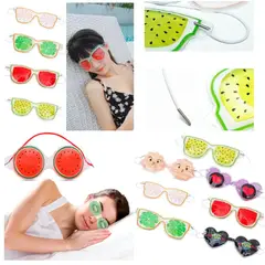 GENERICO - Pack 2 Antifaz Gel Kawai Frio Caliente