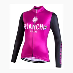 BIANCHI - Jersey de ciclismo manga larga FALTERONA Milano_.
