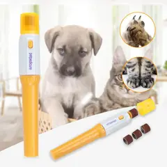 GENERICO - Lima de Uñas Eléctrico para Perros y Gatos Con Repuesto