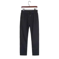 DENISASAA - Pantalones deportivos fitness pantalones rectos casuales para hombres