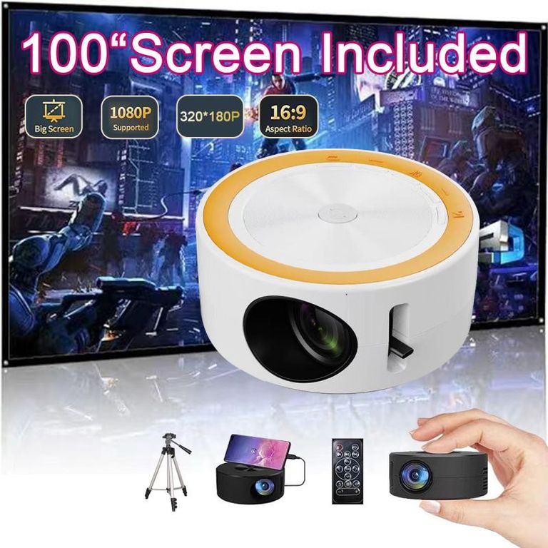 2025 New proyector ultra portail LED HD 1080P Video-projector - 3201