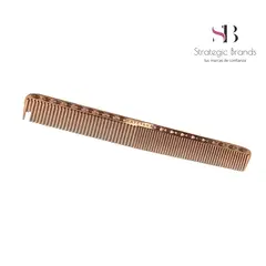 CAYETANA - Peine de Corte Profesional de Metal COBRE