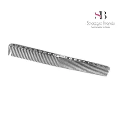 CAYETANA - Peine de Corte Profesional de Metal PLATA