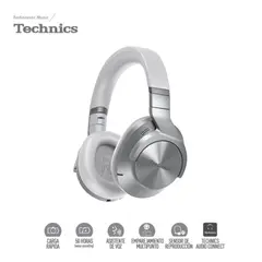 TECHNICS - Audífonos Inalámbricos Bluetooth Over Ear A800 Silver