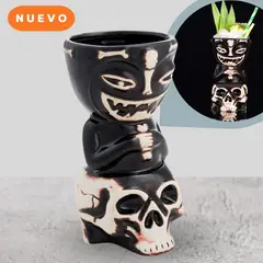 GENERICO - Vaso Tiki de 350 ml para tragos