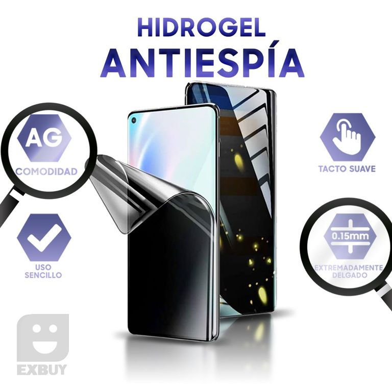 Mica Hidrogel Antiespia para Honor 70.